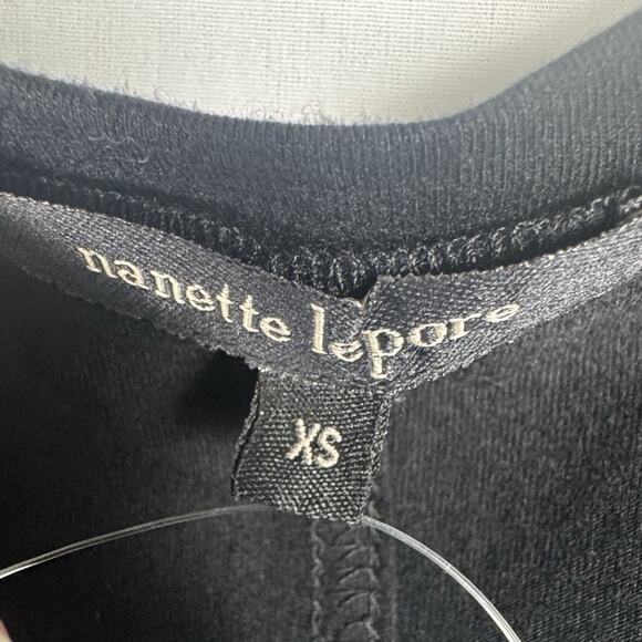 Anthropologie Nanette Lepore XS Beaded Short Sleeve Top NWT Designer - Picture 5 of 10